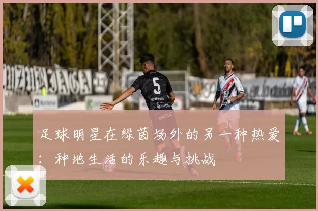 足球明星在绿茵场外的另一种热爱：种地生活的乐趣与挑战